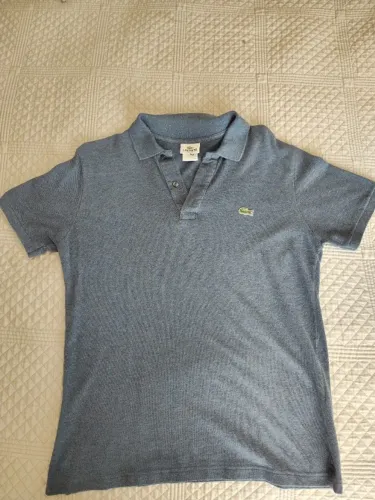 Polo Lacoste, Cor Azul Mescla, tamanho 5 (M) *ORIGINAL*