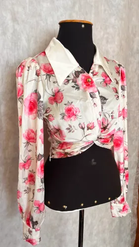 Cropped floral
