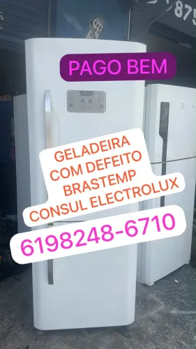 Geladeira consul com defeito. -DF ENTORNO