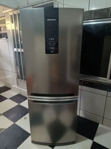 Geladeira Brastemp INOX INVERSE Frost Free, ENTREGA A COMBINAR