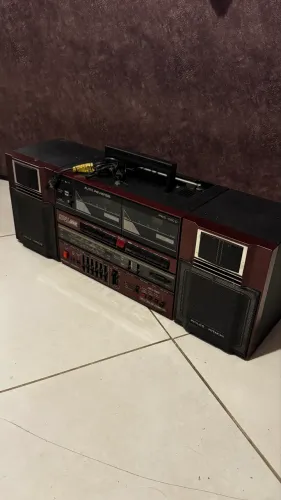 Rádio Gravador Philco - Toca Fitas Duplo Pms-550d (Usado)
