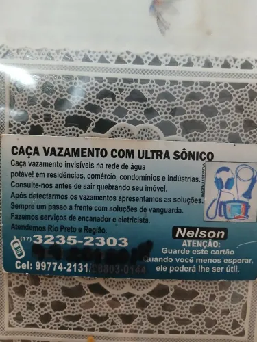 Caça Vazamento de Água
