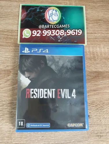 Jogos de Ps4 Resident Evil remake