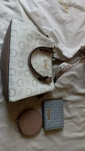 Kit bolsa carteira Guess Original