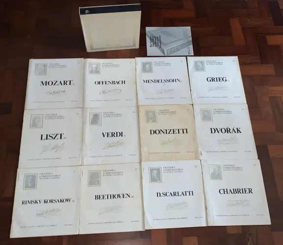 Box grandes compositores música clássica Ler Descrição toda