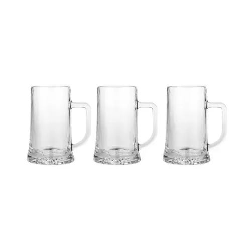 3 caneca de vidro Chopp/Cerveja