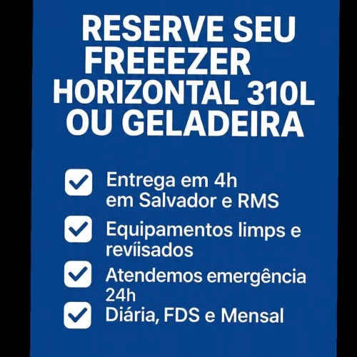 ALUGUEL DE FREEZERS E GELADEIRAS melhores informações zap *69