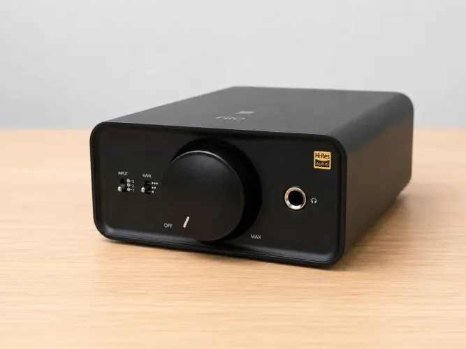 DAC Amplificador FiiO K5 Pro ESS - ES9038Q2M - Desktop HiFi - Estado de novo