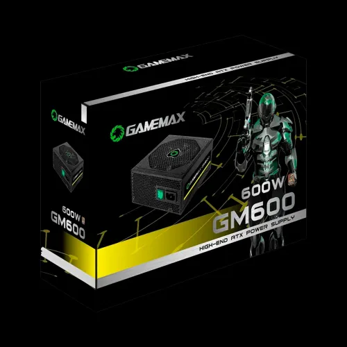 Fonte Gamemax GM600 600W 80 Plus Bronze Semi Modular
