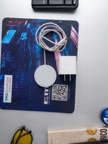 Carregador Magnético USB-C Compatível com MagSafe | Carregamento por Indução