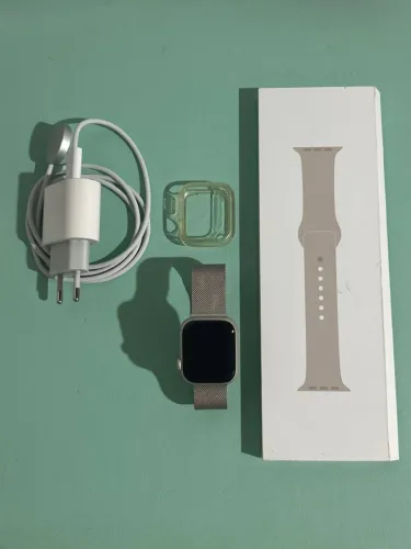 Apple Watch Series 9 Estelar 41mm (Usado somente 2x, Sem marcas de uso)