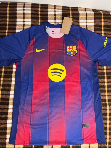 Camisa Barcelona 2025/26 Home Thailand Camisa de time Masculina Barça Futebol