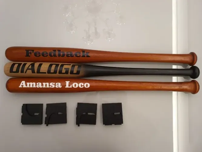 Coleção 3 Tacos de Baseball Engraçados
