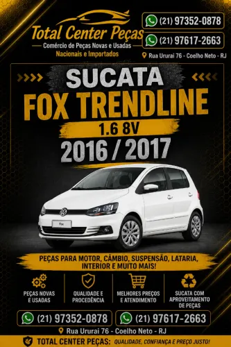 PEÇAS FOX 2017