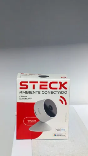 Câmera Inteligente Steck Ambiente Conectado Wi-Fi