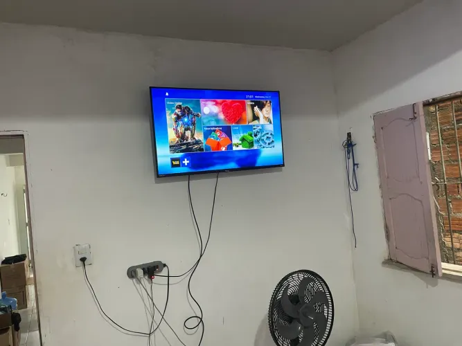Instalação de suportes de tv