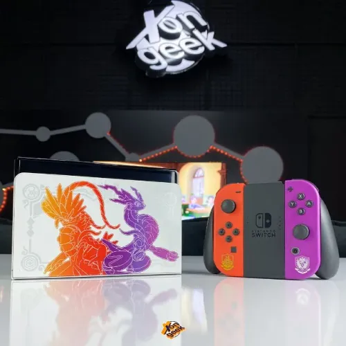 Nintendo Switch Edição Pokemon Scarlet e Violet | SEMINOVO | Aceitamos OLXPAY - Enviamos!
