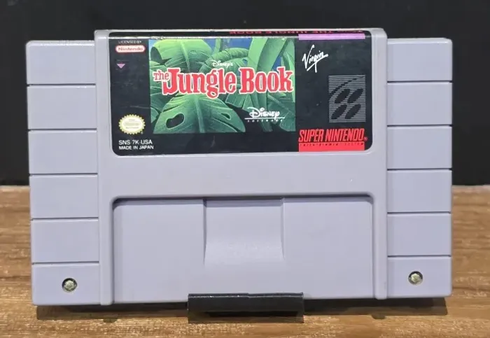 JOGO THE JUNGLE BOOK SUPER NINTENDO ORIGINAL