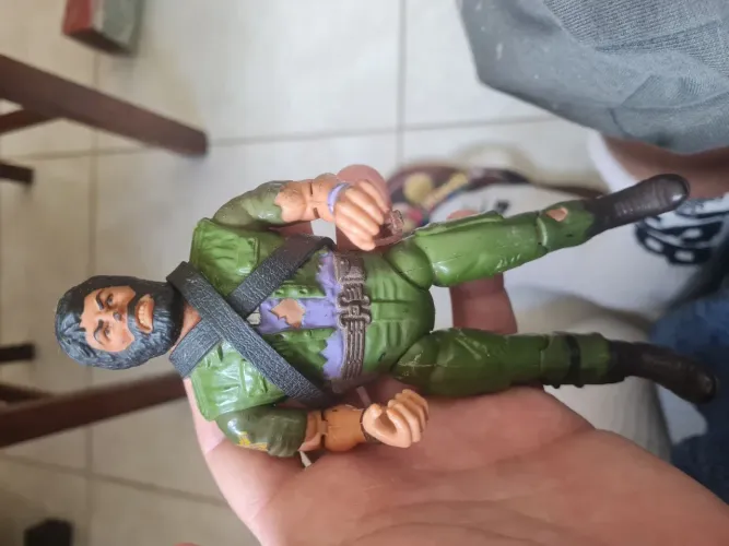 Boneco serpentino rambo
