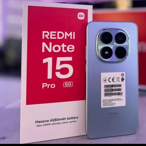 Xiaomi Note 15 Pro 5G NFC -- Novo com Garantia Loja Física Confiança Total