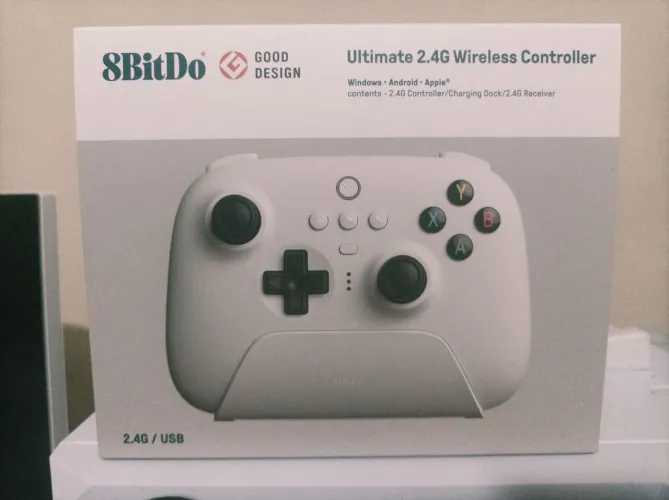 Controle ultimate 8bitdo 2.4g novo