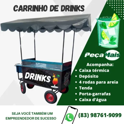 Carrinho de Drinks