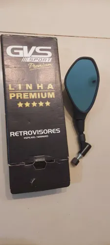 Retrovisor GVS da BMW F800, lente convexa azul, lado esquerdo para HONDA