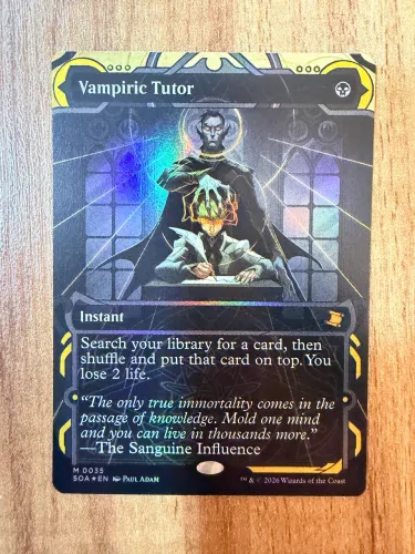 Vampiric Tutor / Tutor Vampírico Foil EN Mystical Archive MTG Mint