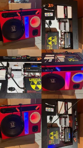 VENDO CAIXA DE SOM TRIO COMPLETA 