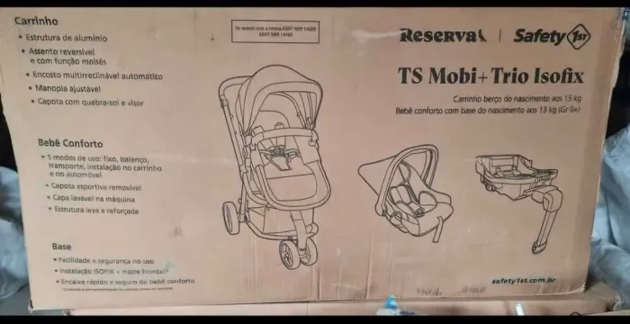 Bebê Conforto e Carrinho