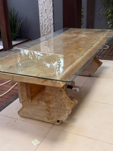 Mesa rústica