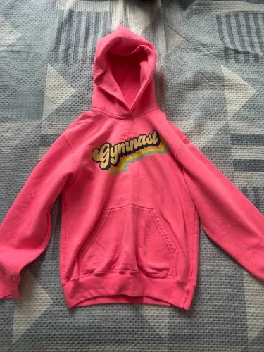 Moletom rosa Gymnast - Infantil (G / Youth L)