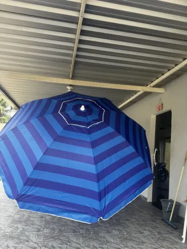Guarda Sol Gigante Em Alumínio Articulado