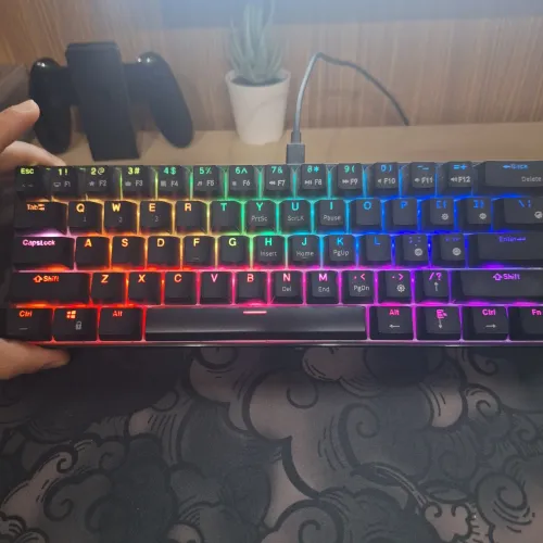RK ROYAL KLUDGE Teclado mecânico RK61