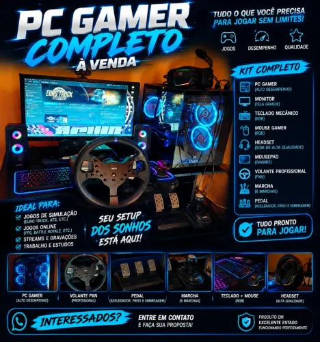 VENDO PC GAMER PROFISSIONAL