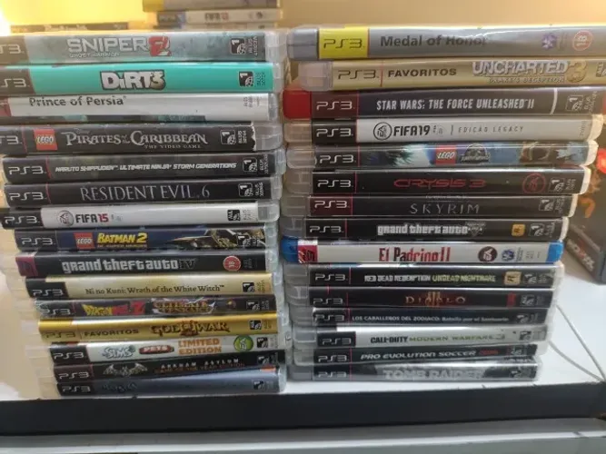 Jogos de playstation 3 muitos raros