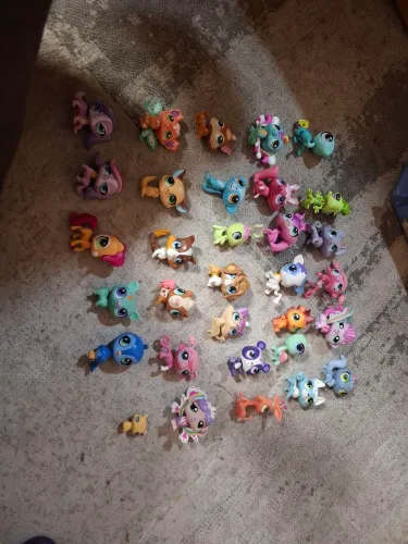Lote little last pet shop Miniaturas!!