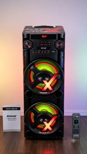 Caixa de som 1300w