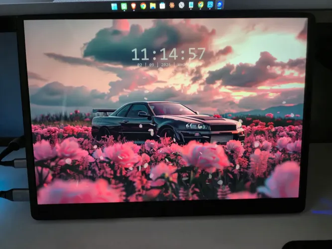 Monitor Portátil 14Pol QHD 2560x1440P IPS