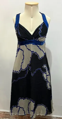 Vestido de festa midi