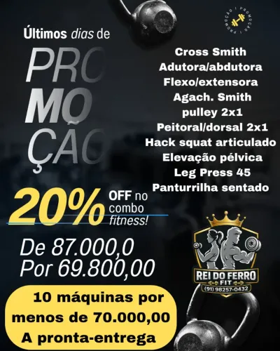 Máquinas para academia