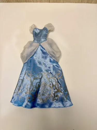 Vestido da Cinderela para Boneca 30 cm - Princesa Disney