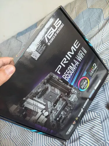 Placa mãe Asus prime b550m wi-fi lacrada