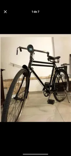 Bicicleta antiga 100% Original até os pneus 