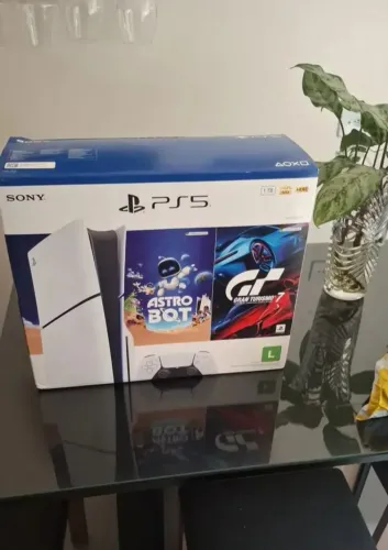 PS5 MIDIA FISICA 1TB 6 MESES+NOTA FISCAL 