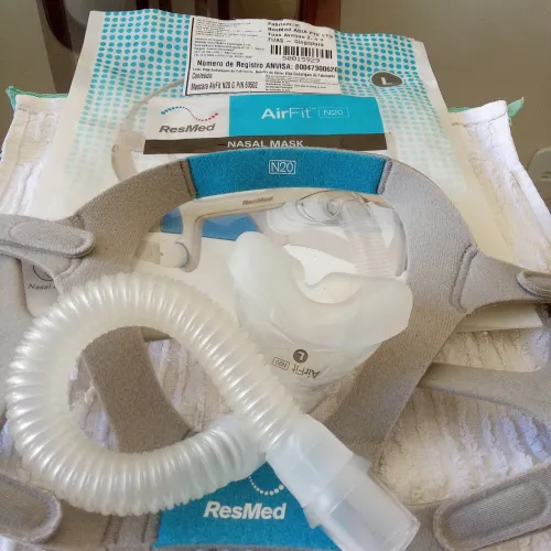 Máscara NASAL CPAP para problemas respiratórios 