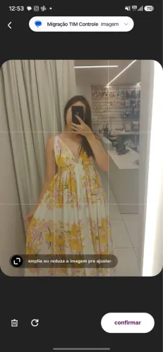 Vestido cropped lenço longo farm estampa verão