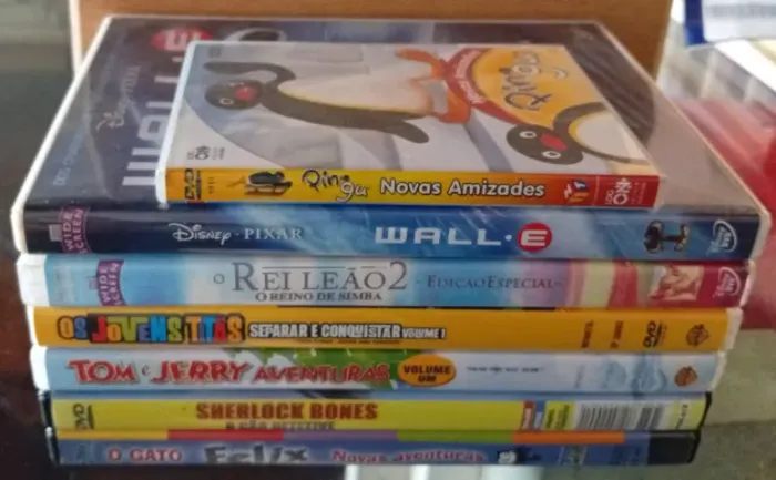 Lote de DVDs