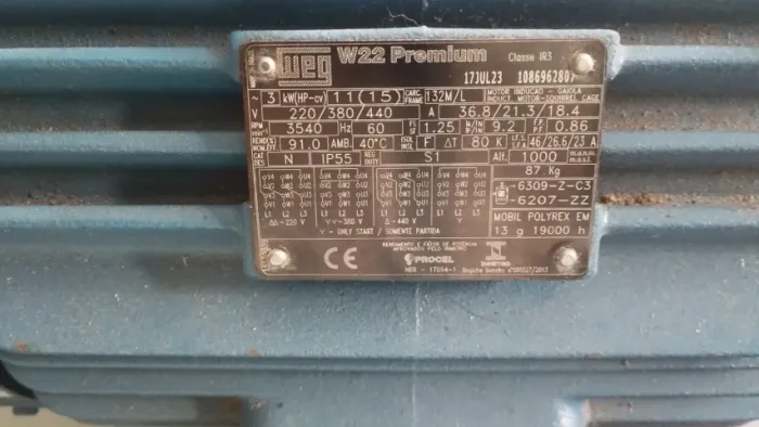 Bomda Multiestágio 15 cv 380v 4 estágios
