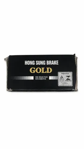 Pastilha de freio Hong Sung Brake Gold Dianteira 